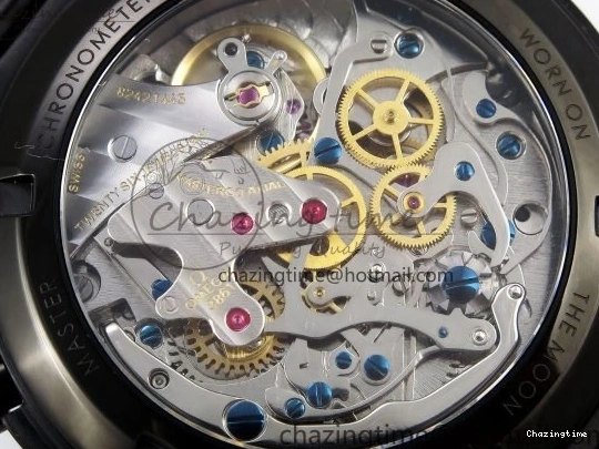 0413 Speedmaster Black Benom PVD Moon RMF Best Edition on PVD Bracelet Lemania HW WrinkleFree 7727